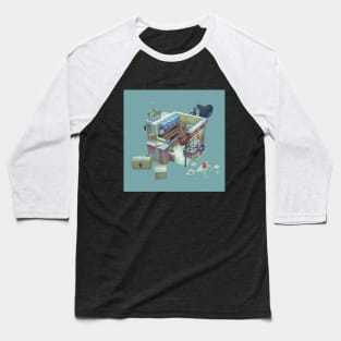 Chicken Rice Baseball T-Shirt